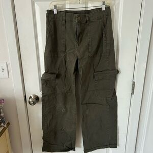 Olive Cargo Pants